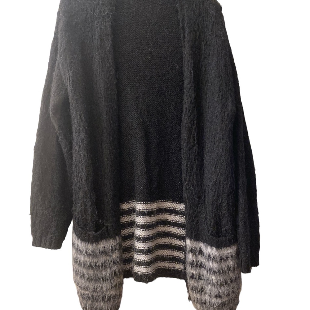 Bass long sweater black and gray sweaters black cardigan, gray cardigan